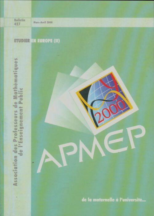 Livrenpoche : Bulletin APMEP n°427 - Collectif - Livre