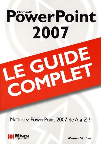 Livrenpoche : Powerpoint 2007 - Marina Mathias - Livre