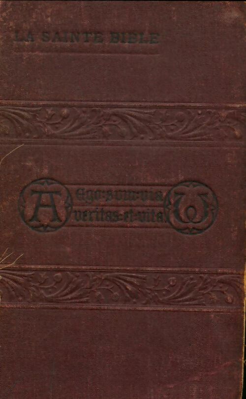 Livrenpoche : La sainte Bible - A. Crampon - Livre