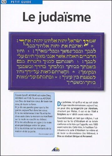 Livrenpoche : Pg123 - le judaïsme - André Lagaillardie - Livre