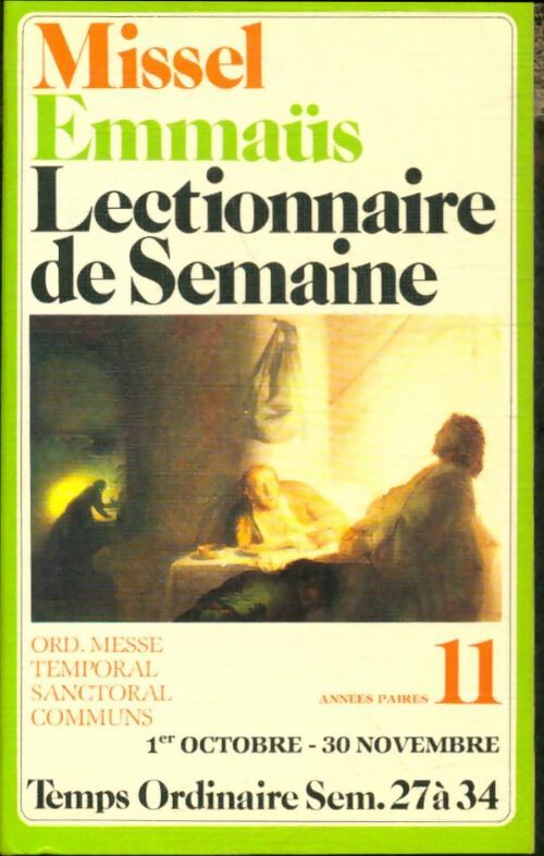 Livrenpoche : Lectionnaire de semaine Emmaus tome IX - Jean-Pierre Bagot - Livre