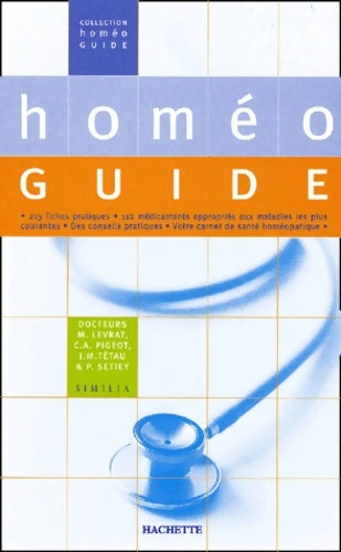 Livrenpoche : Homéo guide - Levrat - Livre