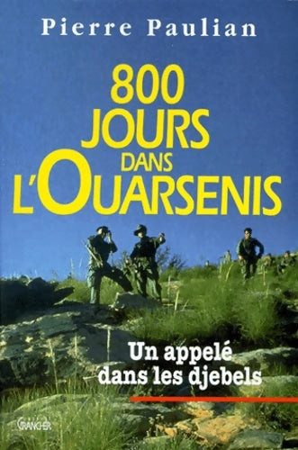 Livrenpoche : 800 jours dans l'oursenis - Pierre Paulian - Livre
