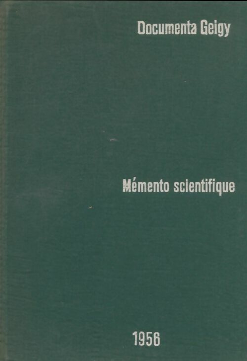 Livrenpoche : Mémento scientifique - Collectif - Livre