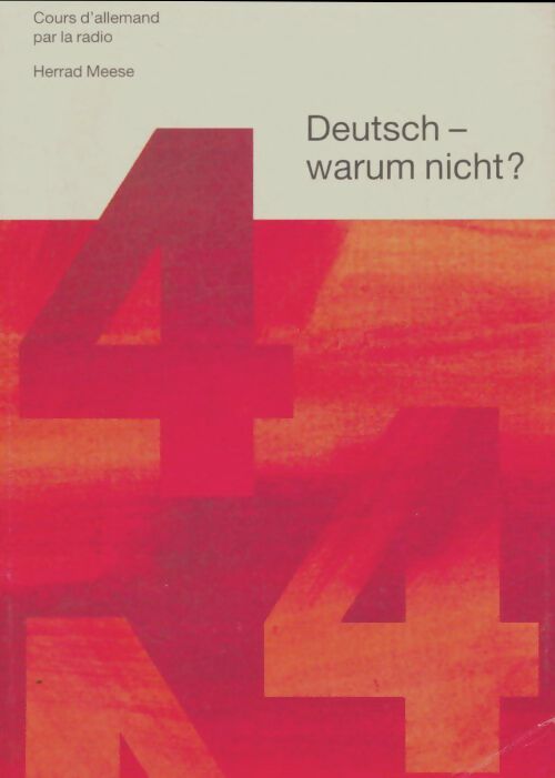 Livrenpoche : Deutsch warum nicht? 4 - Herrad Meese - Livre