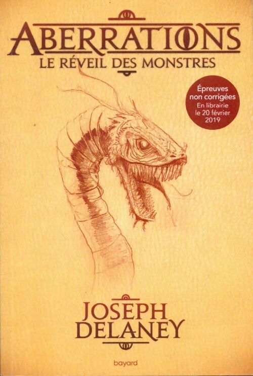 Livrenpoche : Aberrations Tome I : Le réveil des monstres - Joseph Delaney - Livre