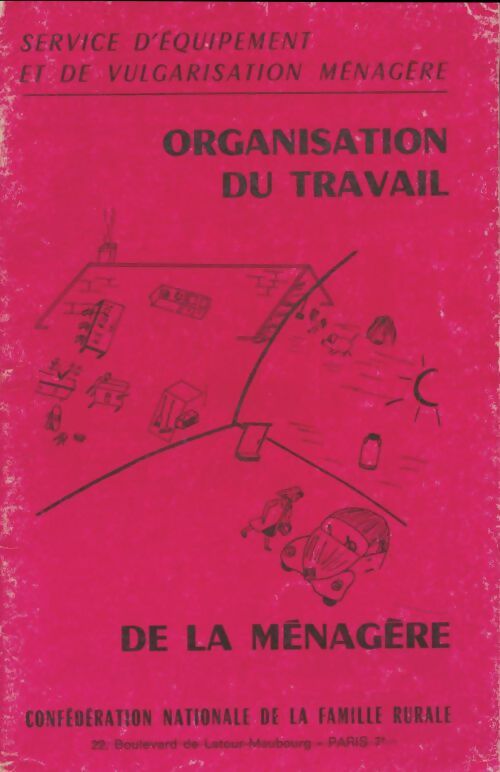 Livrenpoche : Oragnisation du travail de la ménagère - Collectif - Livre