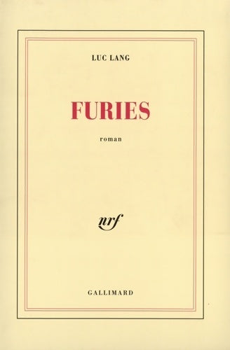 Livrenpoche : Furies - Luc Lang - Livre
