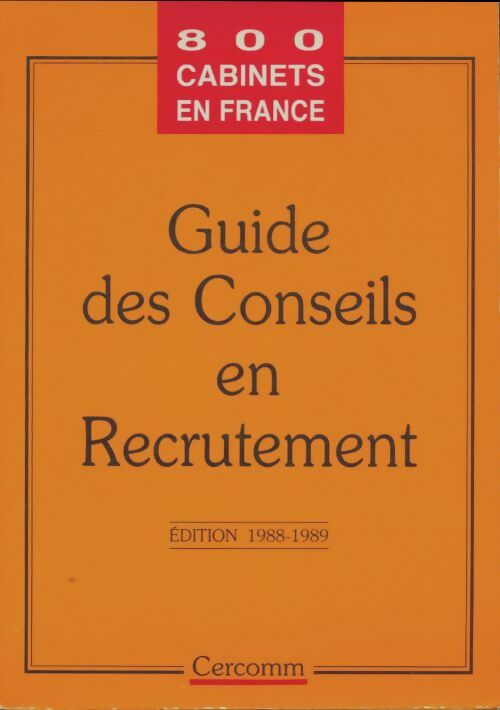 Livrenpoche : Guide des conseils en recrutement - Robert Ulman - Livre