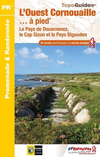 Livrenpoche : L'ouest Cornouaille à pied. Le pays de Douarnenez le CAP sizun et le pays bigouden - Collectif - Livre