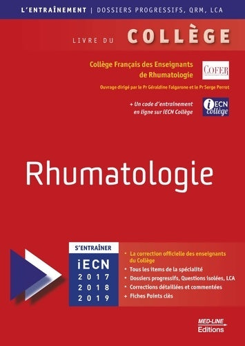 Livrenpoche : Rhumatologie - Collectif - Livre