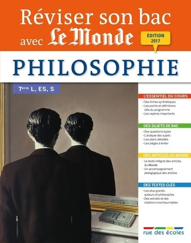 Réviser son bac avec le monde 2017 : Philosophie terminales l es s - Collectif - Livre