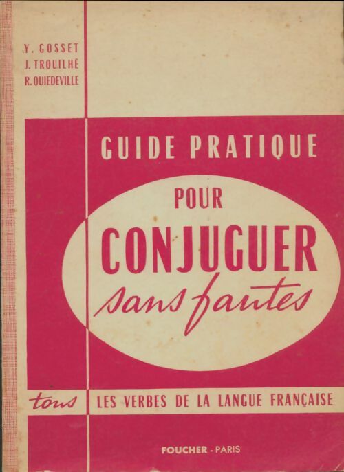 Livrenpoche : Guide pratique pour conjuguer sans fautes - Collectif - Livre