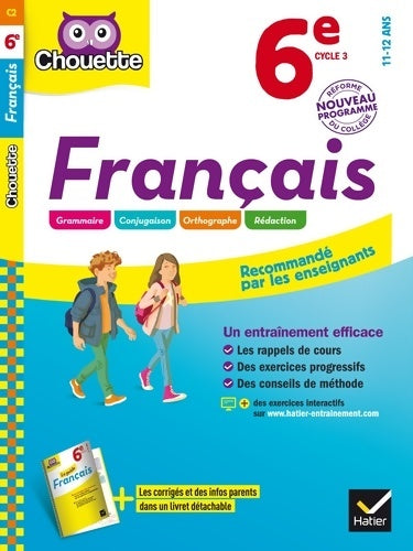 Livrenpoche : Français 6e : Cahier d'entraînement et de révision - Thierry Marquetty - Livre