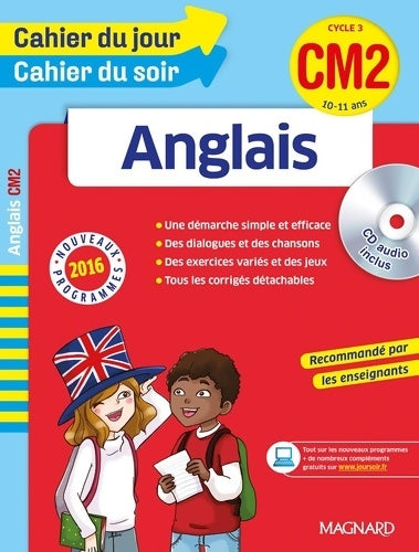 Livrenpoche : Cahier du jour/cahier du soir anglais CM2 - nouveau programme 2016 - Delphine Sée Cano - Livre