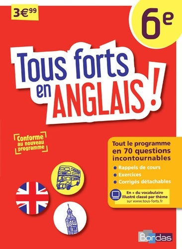 Livrenpoche : Tous forts en anglais 6e - nouveau programme 2016 - Nicole Gandilhon - Livre
