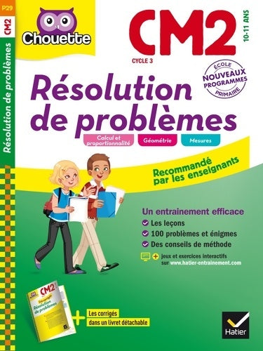 Livrenpoche : Résolution de problèmes CM2 - Jeanne Bia - Livre