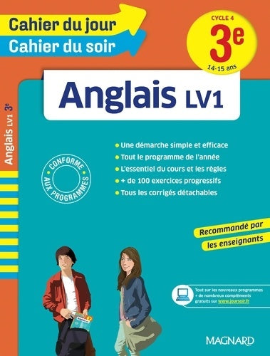 Livrenpoche : Cahier du jour/cahier du soir anglais 3e - nouveau programme 2016 - Nicole De Vannoise - Livre