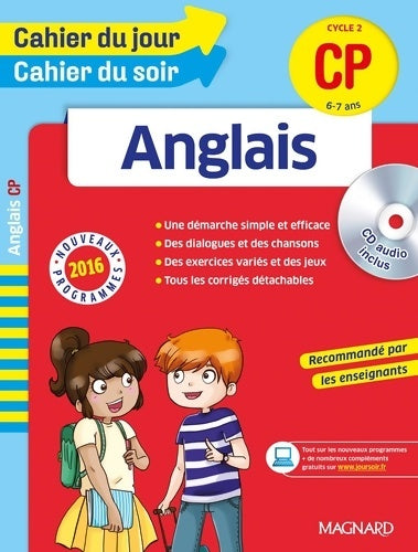 Livrenpoche : Cahier du jour/cahier du soir anglais CP - nouveau programme 2016 - Sophie Mancel - Livre