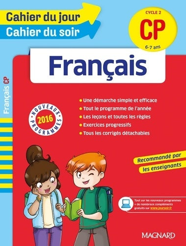 Livrenpoche : Cahier du jour/cahier du soir français CP - nouveau programme 2016 - Michel Wormser - Livre