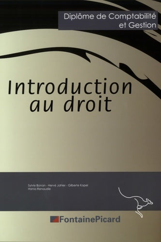 Livrenpoche : Introduction au droit DCG - Sylvie Bonan - Livre
