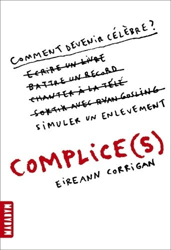 Livrenpoche : Complice (s) - Eireann Corrigan - Livre