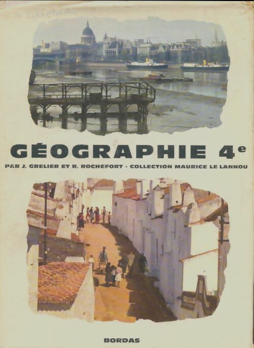 Livrenpoche : Géographie 4e - Collectif - Livre