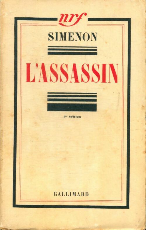 Livrenpoche : L'assassin - Georges Simenon - Livre