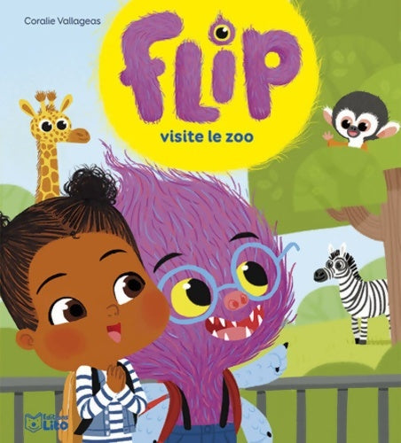 Livrenpoche : Flip visite le zoo - dès 4 ans - Coralie Vallageas - Livre