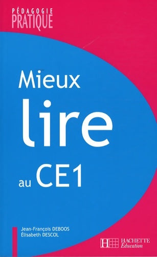 Livrenpoche : Mieux lire au CE1 - Jean-François Deboos - Livre