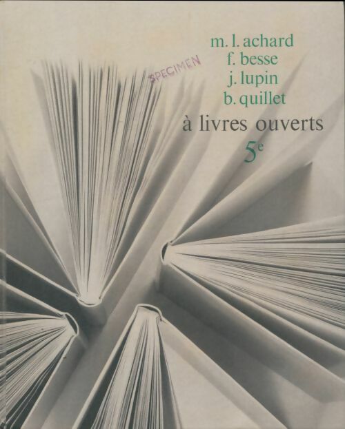 Livrenpoche : A livres ouverts 5e - Collectif - Livre