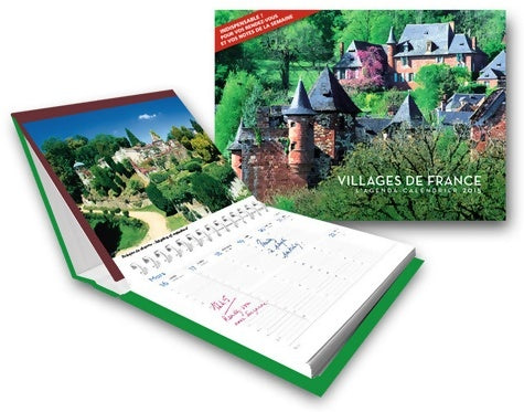 Livrenpoche : L'agenda-calendrier villages de France 2015 - Collectif - Livre