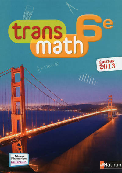 Livrenpoche : Transmath 6e - Frédérique Bourgeat - Livre