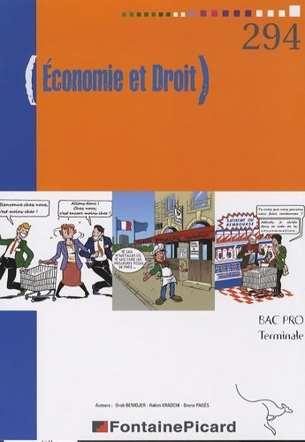 Livrenpoche : économie et droit Terminale bac pro - Orab Benidjer - Livre