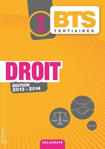 Livrenpoche : Droit 1re année BTS - pochette élève - Philippe Idelovici - Livre