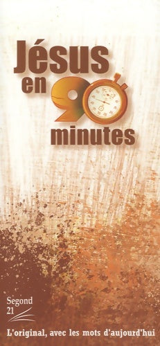 Livrenpoche : Jésus en 90 minutes - Société Biblique De Genève - Livre