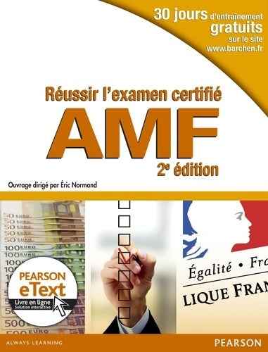 Livrenpoche : Réussir l'examen certifié amf 2e ed. + etext - Eric Normand - Livre