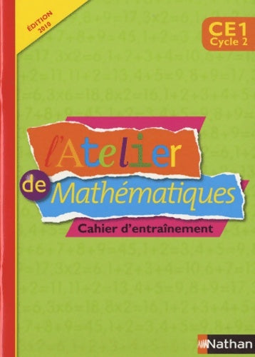 Livrenpoche : L'atelier de mathématiques CE1 - Daniel Bensimhon - Livre