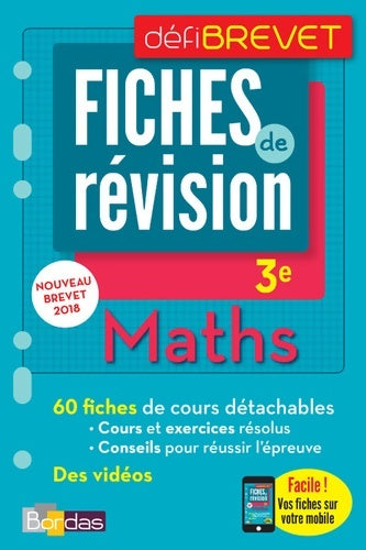 Livrenpoche : Maths 3e - Yann Gélébart - Livre