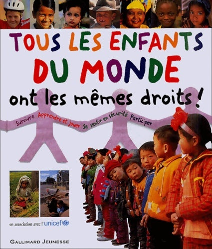 Livrenpoche : Tous les enfants du monde ont les mêmes droits ! - Unicef - Livre