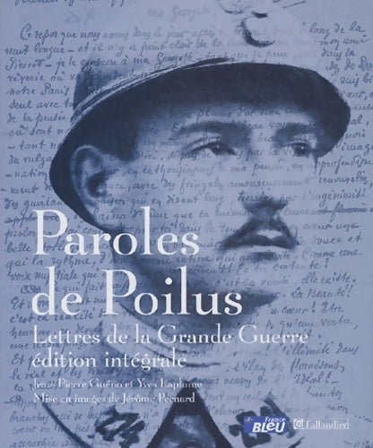 Livrenpoche : Paroles de poilus : Lettres de la grande guerre - Jean-Pierre Guéno - Livre