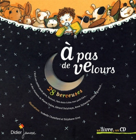 Livrenpoche : A pas de velours (+ CD) - Stéphane Girel - Livre