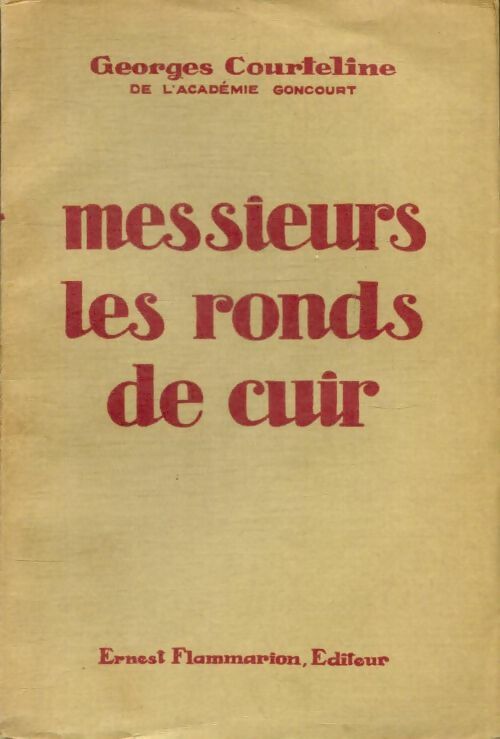 Livrenpoche : Messieurs les Ronds-de-cuir - Georges Courteline - Livre