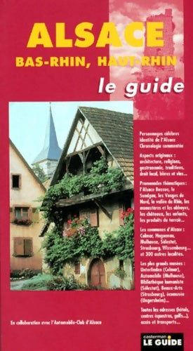 Livrenpoche : Alsace - Anonyme - Livre