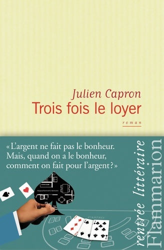 Livrenpoche : Trois fois le loyer - Julien Capron - Livre
