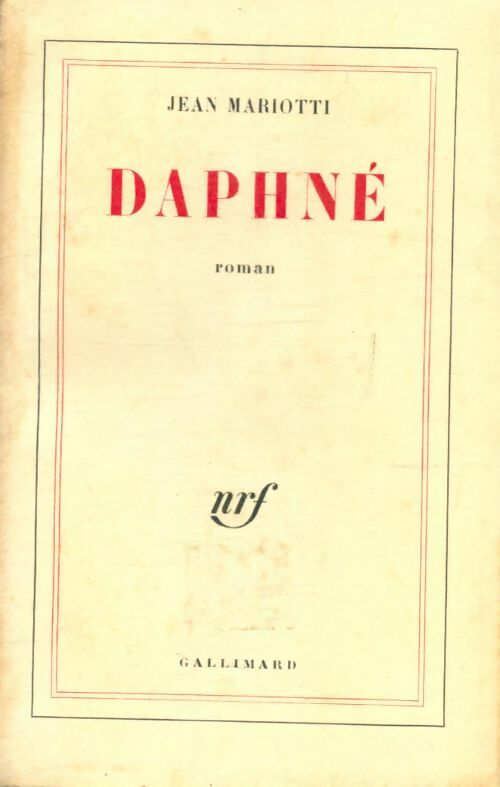 Livrenpoche : Daphné - Jean Mariotti - Livre
