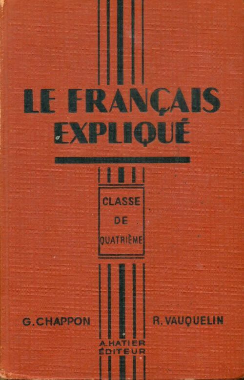Livrenpoche : Le français expliqué 5e - R. G.; Vauquelin - Livre