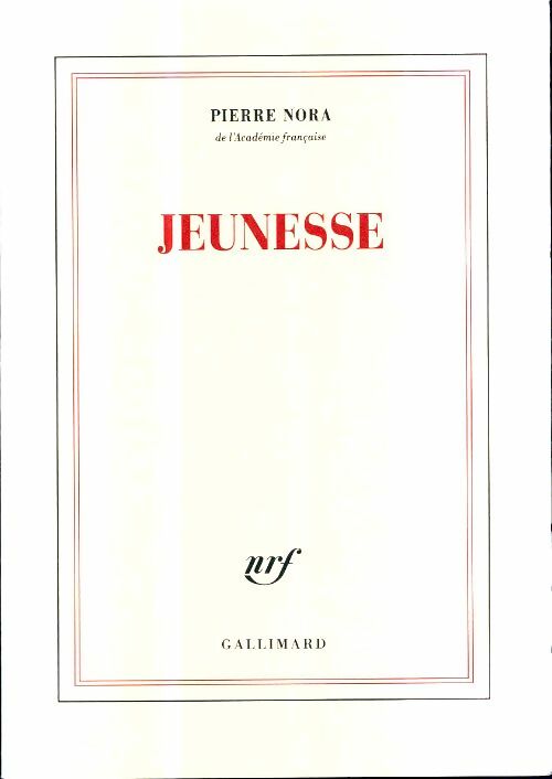 Livrenpoche : Jeunesse - Pierre Nora - Livre