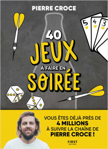 Livrenpoche : 40 jeux à faire en soirée - Pierre Croce - Livre
