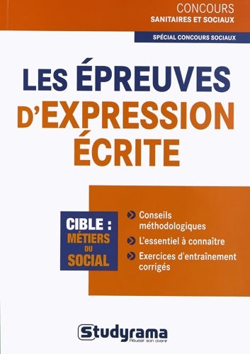 Livrenpoche : Les épreuves d'expression écrite - Orsetta Bechelloni - Livre